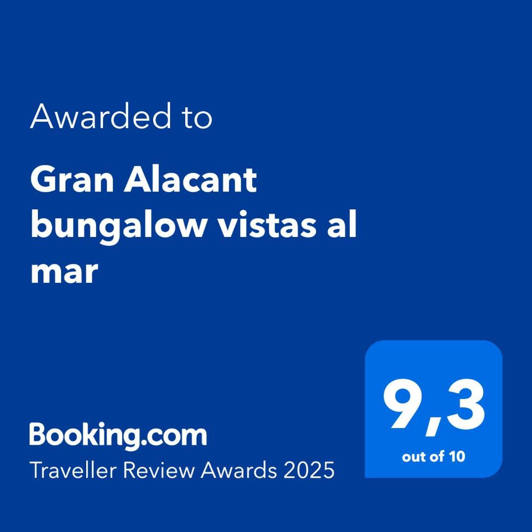 Gran Alacant Bungalow Vistas Al Mar 外观 照片